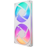 NZXT F280 RGB CORE ventilateurs de boîtier Blanc, 2 pièces, 280 x 140 x 26 mm