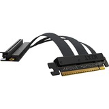 NZXT PCIe 4.0 x16 Riser Cable, Câble d'extension Noir, 0,2 mètres