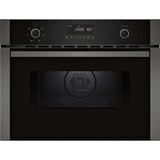 Neff N 50 C1AMG84G1 four 44 L 3350 W Noir, Graphite, Four à micro-ondes Graphite/gris, Petit, Four électrique, 44 L, 3350 W, 44 L, Multitech