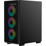 Ocypus Gamma C60 ARGB boîtier midi tower Noir | 2x USB-A | 1x USB-C | RGB | Window