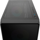 Ocypus Gamma C60 ARGB boîtier midi tower Noir | 2x USB-A | 1x USB-C | RGB | Window