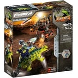 PLAYMOBIL Dino Rise - Saichania et Robot soldat, Jouets de construction 70626