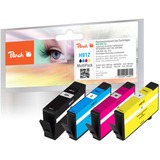 Peach PI300-970 cartouche d'encre 4 pièce(s) Compatible Rendement standard Noir, Cyan, Magenta, Jaune Rendement standard, 12 ml, 6 ml, 305 pages, 4 pièce(s), Multi pack