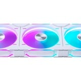 Phanteks D30-140 PWM Regular ventilateur de boîtier RGB  Blanc, 140 x 140 x 30 mm, 3 pièces, connecteur de ventilateur PWM à 4 broches