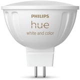 Philips Hue MR16 - Spots connectés, Lampe à LED Philips Hue White and Color ambiance MR16 - Spots connectés, Ampoule intelligente, Bluetooth/Zigbee, Blanc, LED, GU5.3, MR16