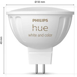 Philips Hue MR16 - Spots connectés, Lampe à LED Philips Hue White and Color ambiance MR16 - Spots connectés, Ampoule intelligente, Bluetooth/Zigbee, Blanc, LED, GU5.3, MR16