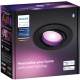 Philips Hue Spot encastré White & Color Ambiance Centura, Lumière LED Noir