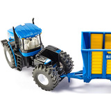 SIKU FARMER New Holland avec remorque à ensilage, Modèle réduit de voiture 