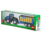 SIKU FARMER New Holland avec remorque à ensilage, Modèle réduit de voiture 