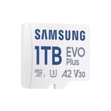 Samsung EVO Plus 1.0TB microSDXC, Carte mémoire Blanc