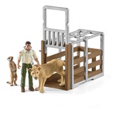 Schleich Wild Life - Camion ambulance pour animaux, Jeu véhicule 42475