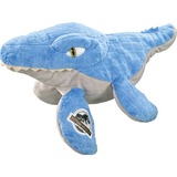 Schmidt Spiele Jurassic World, Mosasaurus, Peluche Bleu/gris