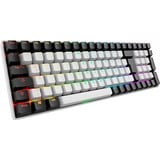 Sharkoon SKILLER SGK50 S2, clavier gaming Blanc, Layout DE, Gateron Brown