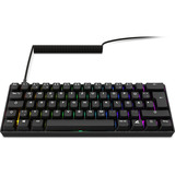 Sharkoon SKILLER SGK50 S4 Gen2 PBT RGB clavier gaming mécanique Noir, Layout DE (QWERTZ), Gateron G Pro 3.0 Yellow, 60%