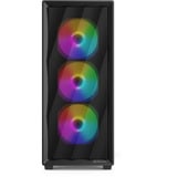 Sharkoon VK4 Rainbow boîtier midi tower Noir | 2x USB-A | RGB | Verre Trempé