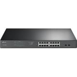 TP-Link TL-SG1218MPE Géré L2 Gigabit Ethernet (10/100/1000) Connexion Ethernet, supportant l'alimentation via ce port (PoE) 1U Noir, Switch Géré, L2, Gigabit Ethernet (10/100/1000), Connexion Ethernet, supportant l'alimentation via ce port (PoE), Grille de montage, 1U