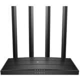 TP-Link TP-Link Archer C6 V4.0, Routeur Noir, Wi-Fi 5 (802.11ac), Bi-bande (2,4 GHz / 5 GHz), Ethernet/LAN, 4G, Blanc, Routeur