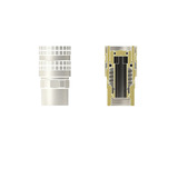 Thermal Grizzly DeltaMate Quick Disconnect, Connecteur argent (matt)/nickel