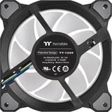 Thermaltake CL-F088-PL12SW-C système de refroidissement d’ordinateur Boitier PC Ventilateur 12 cm Noir, Blanc, Ventilateur de boîtier Noir, Ventilateur, 12 cm, Noir, Blanc