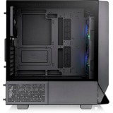 Thermaltake Ceres 350 MX boîtier midi tower Noir | 2x USB-A | 1x USB-C | RGB | Verre Trempé