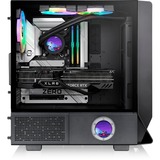 Thermaltake Ceres 350 MX boîtier midi tower Noir | 2x USB-A | 1x USB-C | RGB | Verre Trempé