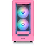 Thermaltake Ceres 350 MX boîtier midi tower rose fuchsia | 2x USB-A | 1x USB-C | RGB | Verre Trempé