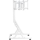 Thermaltake Support triple moniteur Snow, pour cockpit de simulateur de course GR500, Support de moniteur Blanc