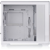 Thermaltake TR300 WS boîtier midi tower Blanc/bois | 2x USB-A | 1x USB-C | Verre Trempé