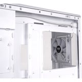 Thermaltake TR300 WS boîtier midi tower Blanc/bois | 2x USB-A | 1x USB-C | Verre Trempé