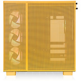 Thermaltake View 380 XL TG ARGB boîtier midi tower Jaune foncé | 2x USB-A | 1x USB-C | RGB | Verre Trempé