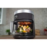 Unold 58695 friteuse Unique 3,5 L Autonome 1200 W Friteuse d’air chaud Noir, Friteuse à air chaud Noir/transparent, Friteuse d’air chaud, 3,5 L, 0,8 kg, 65 °C, 200 °C, 60 min