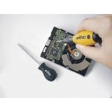 Wiha Set de tournevis à couple TorqueVario-S Micro ESD Noir/Jaune