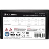 Xilence XP750R6.2 alimentation 750 watt Noir, 2x PCIe