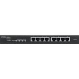 Zyxel GS1915-8 Géré L2 Gigabit Ethernet (10/100/1000) Noir, Switch Géré, L2, Gigabit Ethernet (10/100/1000), Full duplex