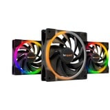 be quiet! Light Wings PWM 120 mm high-speed Triple Pack case fan, Ventilateur de boîtier Noir, 3 pièces