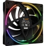 be quiet! Light Wings PWM 120 mm high-speed Triple Pack case fan, Ventilateur de boîtier Noir, 3 pièces