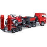 bruder MAN TGA surbaissé avec Manitou MLT633 télescopique, Modèle réduit de voiture 02774