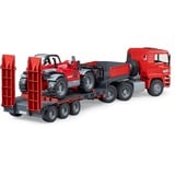 bruder MAN TGA surbaissé avec Manitou MLT633 télescopique, Modèle réduit de voiture 02774