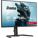 iiyama G-Master GB2771HSU-B1 Red Eagle 27" Moniteur gaming Noir (Mat), 1x DisplayPort, 2x HDMI, 1x USB-C, 1x USB-A, 240 Hz, 68,6 cm (27"), 1920 x 1080 pixels, Full HD, Noir