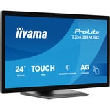 iiyama ProLite T2438MSC-B2 23.8" Moniteur tactile  Noir (Mat)