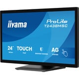iiyama ProLite T2438MSC-B2 23.8" Moniteur tactile  Noir (Mat)