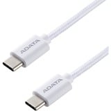 ADATA CACC-200PN-WH câble USB USB 2.0 2 m USB C Blanc Blanc, 2 m, USB C, USB C, USB 2.0, Blanc