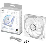 ASUS ROG Eurux GR120 ARGB ventilateur de boîtier Blanc, 122 x 120 x 30 mm
