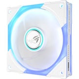 ASUS ROG Eurux GR120 ARGB ventilateur de boîtier Blanc, 122 x 120 x 30 mm