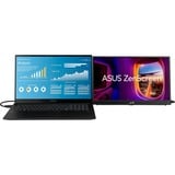 ASUS ZenScreen MB17AHG écran plat de PC 43,9 cm (17.3") 1920 x 1080 pixels Full HD LCD Noir Moniteur Noir, 1x HDMI, 2x USB-C, 144 Hz, 43,9 cm (17.3"), 1920 x 1080 pixels, Full HD, LCD, 5 ms, Noir