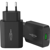 Ansmann Home Charger 130Q Noir Intérieure Blanc, Intérieure, Secteur, 12 V, Noir
