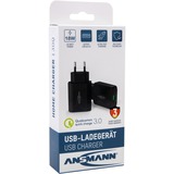 Ansmann Home Charger 130Q Noir Intérieure Blanc, Intérieure, Secteur, 12 V, Noir