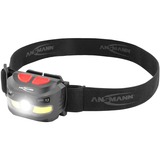 Ansmann Lampe frontale HD250RS, Lumière LED Noir