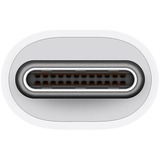 Apple Adaptateur multiport USB, USB-C > USB-A + USB-C + prise HDMI Blanc