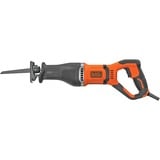 BLACK+DECKER BES301-QS, Scie sabre Orange/Noir